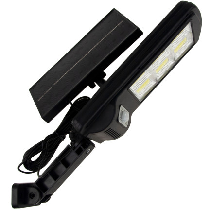 TG64680 Lampa solarna COB, latarnia uliczna 120led, panel oświetleniowy na zewnątrz