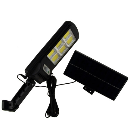 TG64680 Lampa solarna COB, latarnia uliczna 120led, panel oświetleniowy na zewnątrz