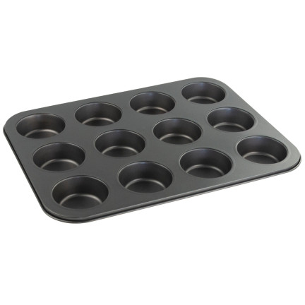 TG66027 FORMA DO PIECZENIA BABECZEK MUFFIN BLACHA FOREMKA NA 12 BABECZEK non-stick