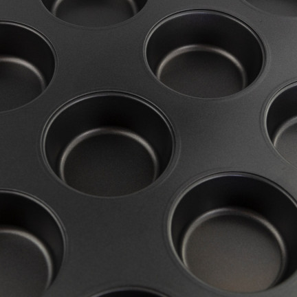 TG66027 FORMA DO PIECZENIA BABECZEK MUFFIN BLACHA FOREMKA NA 12 BABECZEK non-stick