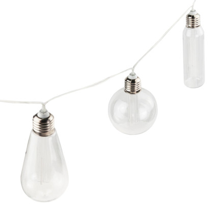 TG66778 Lampa solarna, girlanda ogrodowa led, łańcuch świetlny loftowy, żarówki solarne