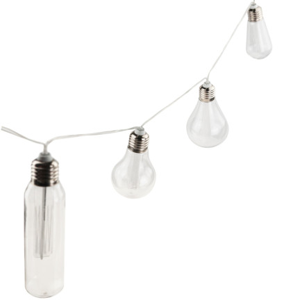 TG66778 Lampa solarna, girlanda ogrodowa led, łańcuch świetlny loftowy, żarówki solarne