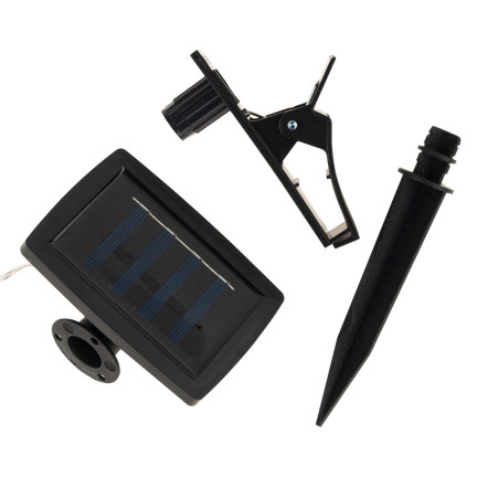 TG66778 Lampa solarna, girlanda ogrodowa led, łańcuch świetlny loftowy, żarówki solarne