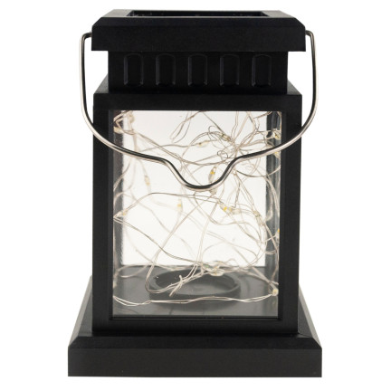 TG67267 LAMPA SOLARNA LATARENKA LED LATARNIA DRUCIK LAMPION OGRODOWY NA BALKON taras