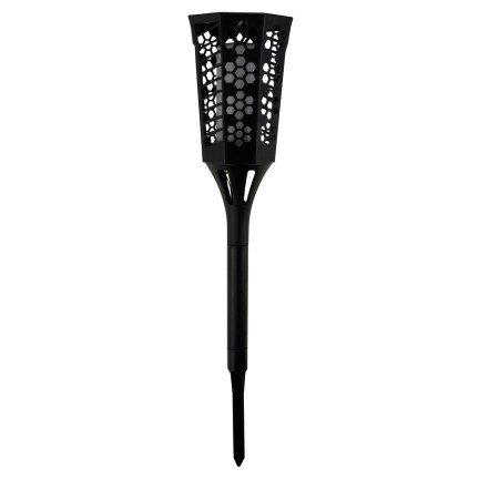TG67269 Lampa solarna, pochodnia LED 3w1, wbijana latarnia, kinkiet, latarenka