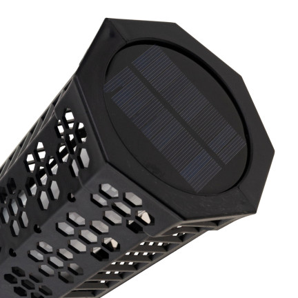 TG67269 Lampa solarna, pochodnia LED 3w1, wbijana latarnia, kinkiet, latarenka