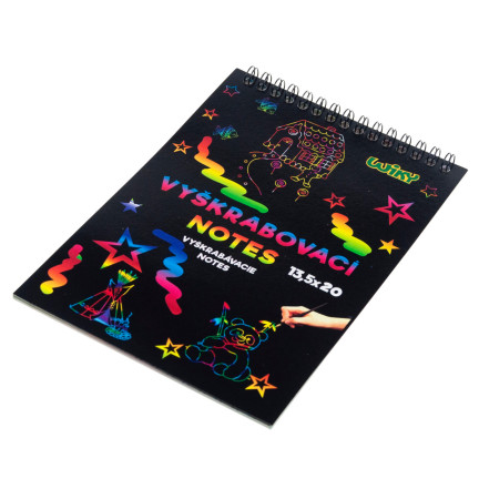 TG67286 WYDRAPYWANKA ZDRAPYWANKA KOLOROWANKA NOTES A5
