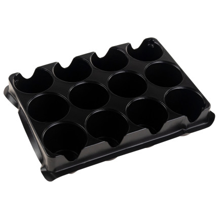 TG67324 DONICZKI PRODUKCYJNE multiplaty DO ROZSAD WYSIEWU SADZONEK12SZT +PALETKA