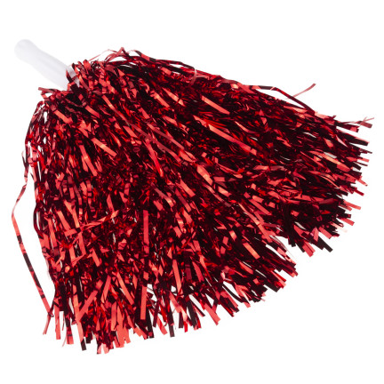 TG67401 POMPON METALICZNY CZIRLIDERKA POMPONY CHEERLEADERKI CZIRLIDERKI DO TAŃCA TANECZNE