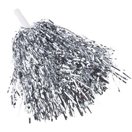 TG67401 POMPON METALICZNY CZIRLIDERKA POMPONY CHEERLEADERKI CZIRLIDERKI DO TAŃCA TANECZNE