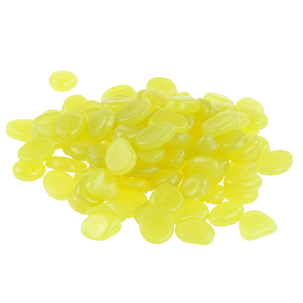 TG67713-4 Kamyki świecące, kamienie fluorescencyjne, 100 sztuk ozdobne