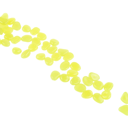 TG67713-4 Kamyki świecące, kamienie fluorescencyjne, 100 sztuk ozdobne