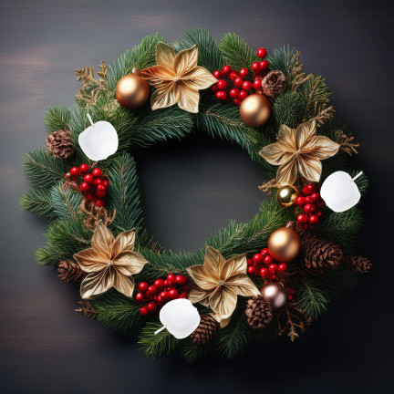 TG69139-1 JABŁUSZKA JABUŁKA NA DRUCIKU PIKU OZDOBNE WIANKI STROIKI 8SZT