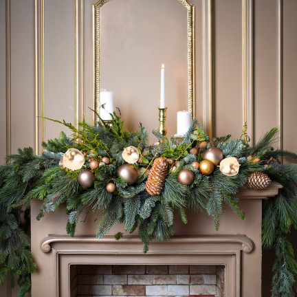 TG69139-3 JABŁUSZKA JABUŁKA NA DRUCIKU PIKU OZDOBNE WIANKI STROIKI 8 SZT