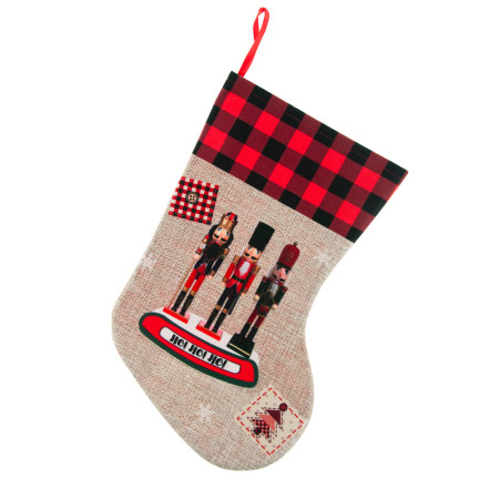 TG69385 SKARPETA SKARPETKA PREZENTOWA WOREK NA PREZENTY WOREK ŚW MIKOŁAJA ZAWIESZKA