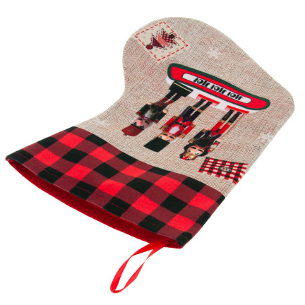 TG69385 SKARPETA SKARPETKA PREZENTOWA WOREK NA PREZENTY WOREK ŚW MIKOŁAJA ZAWIESZKA