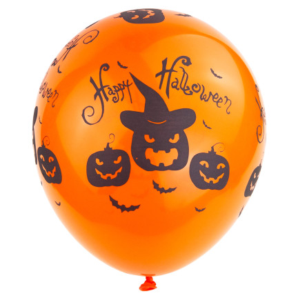 TG70155 HALLOWEEN ZESTAW OZDOBNY GIRLANDA BALONY OBRUS DUCH PAJĄKI DEKORACJE MUFFINEK