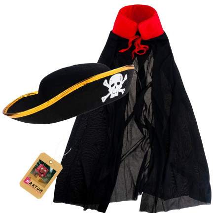 TG70240 KOSTIUM PIRATA HALLOWEEN