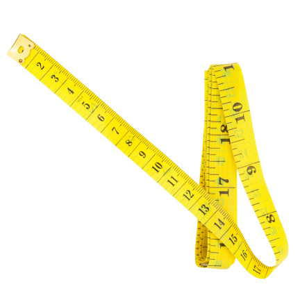 TG70288 Centymentr krawiecki 150cm, miara krawiecka, miarka cale centymetry