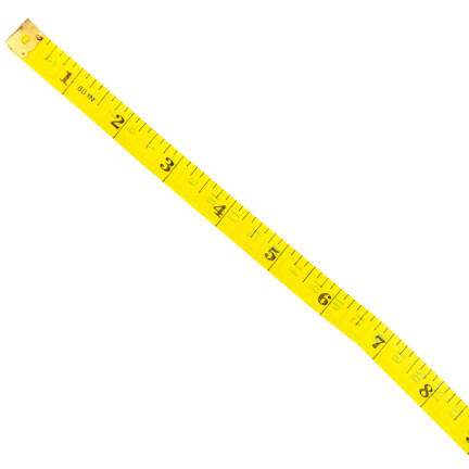 TG70288 Centymentr krawiecki 150cm, miara krawiecka, miarka cale centymetry