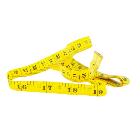 TG70288 Centymentr krawiecki 150cm, miara krawiecka, miarka cale centymetry