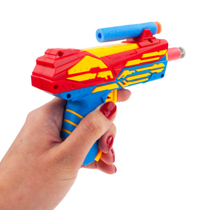 TG71062 PISTOLET NA STRZAŁKI N-STRIKE NABOJAMI WYRZUTNIA STRZAŁEK PIANKA PRZYSSAWKA NERF