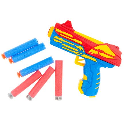 TG71062 PISTOLET NA STRZAŁKI N-STRIKE NABOJAMI WYRZUTNIA STRZAŁEK PIANKA PRZYSSAWKA NERF