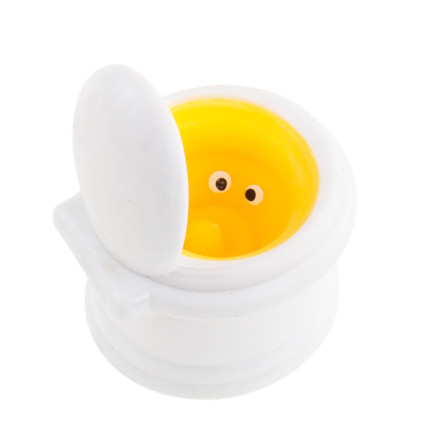 TG71152 GNIOTEK ANTYSTRESOWY KIBELEK TOALETA Z KUPĄ ŚMIESZNY SENSORYCZNY SQUISHY