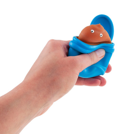 TG71152 GNIOTEK ANTYSTRESOWY KIBELEK TOALETA Z KUPĄ ŚMIESZNY SENSORYCZNY SQUISHY