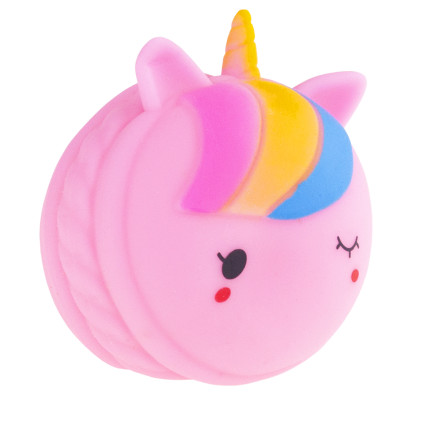 TG71174 GNIOTEK SQUEEZE ZABAWKA ANTYSTRESOWA JEDNOROŻEC TĘCZOWY SENSORYCZNY SQUISHY