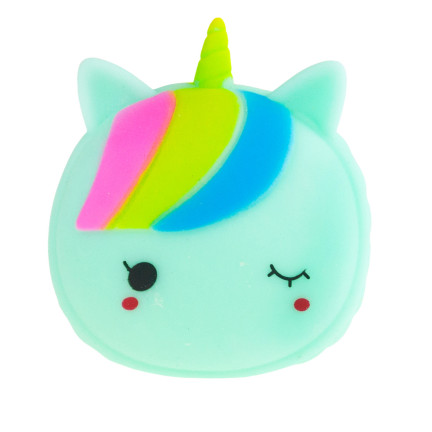 TG71174 GNIOTEK SQUEEZE ZABAWKA ANTYSTRESOWA JEDNOROŻEC TĘCZOWY SENSORYCZNY SQUISHY