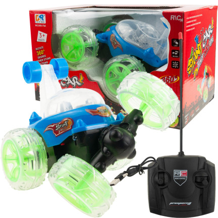TG71196 SAMOCHÓD TWISTER AUTO ZDALNIE STEROWANY AKROBATA KASKADER NA PILOT tumbler