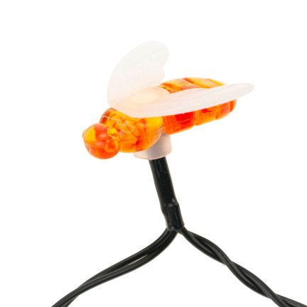 TG71285 GIRLANDA LAMPKI SOLARNE PSZCZOŁY ZESTAW LAMPEK 20 LED OGRODOWE PSZCZÓŁKI