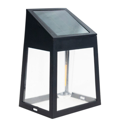 TG71390 Lampa solarna kinkiet, lampka ścienna, żarówka led 2szt., czujnik zmierzchu