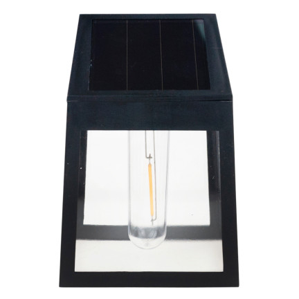 TG71390 Lampa solarna kinkiet, lampka ścienna, żarówka led 2szt., czujnik zmierzchu