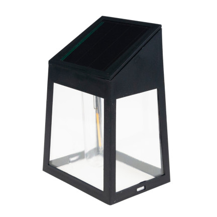 TG71390 Lampa solarna kinkiet, lampka ścienna, żarówka led 2szt., czujnik zmierzchu