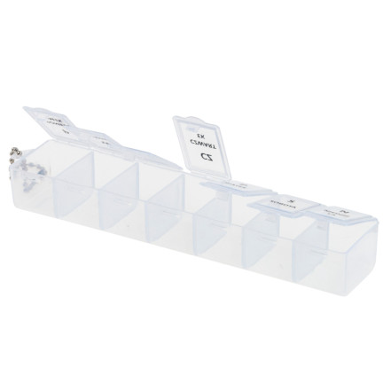 TG71404 POJEMNIK KASETKA NA LEKI TABLETKI PUDEŁKO ORGANIZER TYGODNIÓWKA 7 DNI PL