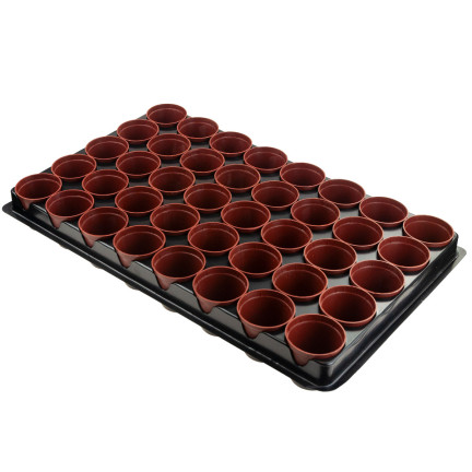 TG71426 DONICZKI PRODUKCYJNE multiplaty DO ROZSAD WYSIEWU SADZONEK 40SZT + PALETKA