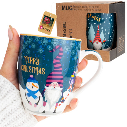 TG71682 KUBEK CERAMICZNY FILIŻANKA PREZENT GADŻET MIKOŁAJKI SZKOLNE