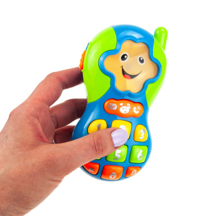 TG72949 TELEFON MUZYCZNY INTERAKTYWNY DLA MALUCHA DZIECKA DO ZABAWY