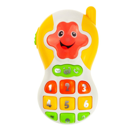 TG72949 TELEFON MUZYCZNY INTERAKTYWNY DLA MALUCHA DZIECKA DO ZABAWY