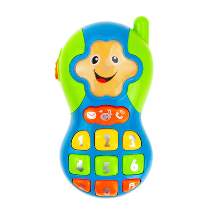 TG72949 TELEFON MUZYCZNY INTERAKTYWNY DLA MALUCHA DZIECKA DO ZABAWY