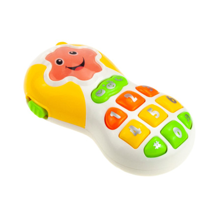 TG72949 TELEFON MUZYCZNY INTERAKTYWNY DLA MALUCHA DZIECKA DO ZABAWY