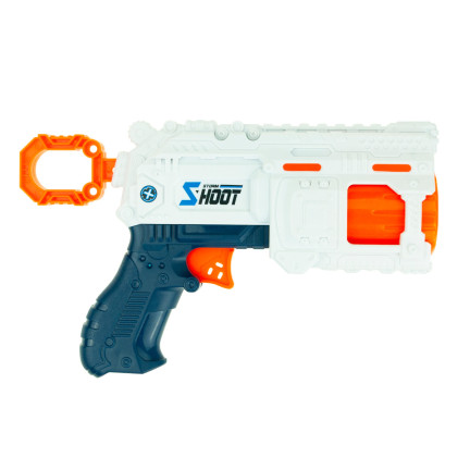 TG72953 PISTOLET WYRZUTNIA STRZAŁEK NA PIANKOWE STRZAŁKI + 8 NABOI NABOJE NERF