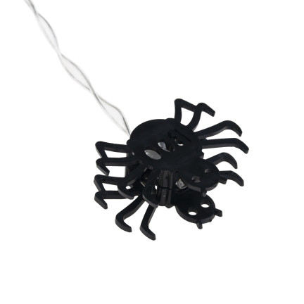 TG73004 LAMPKI PAJĄKI 10 LED GIRLANDA ŚWIETLNA NA HALLOWEEN DEKORACJE STRASZNE