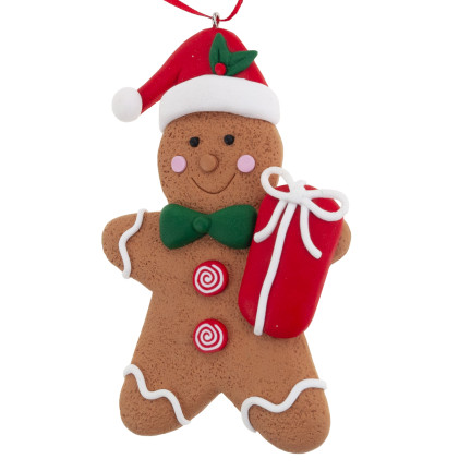 TG73607 Lebkuchenanhänger 2er Set Weihnachtsdeko Lebkuchenkugel