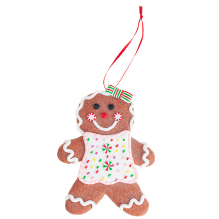 TG73609 ZAWIESZKI PIERNIKOWE LUDZIKI KOMPLET CIASTEK GINGERBREADMAN BOMBKA DEKORACJA PREZENT