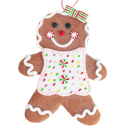 TG73609 ZAWIESZKI PIERNIKOWE LUDZIKI KOMPLET CIASTEK GINGERBREADMAN BOMBKA DEKORACJA PREZENT