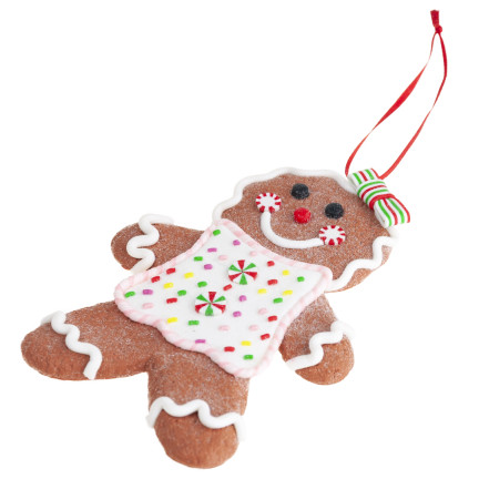 TG73609 ZAWIESZKI PIERNIKOWE LUDZIKI KOMPLET CIASTEK GINGERBREADMAN BOMBKA DEKORACJA PREZENT