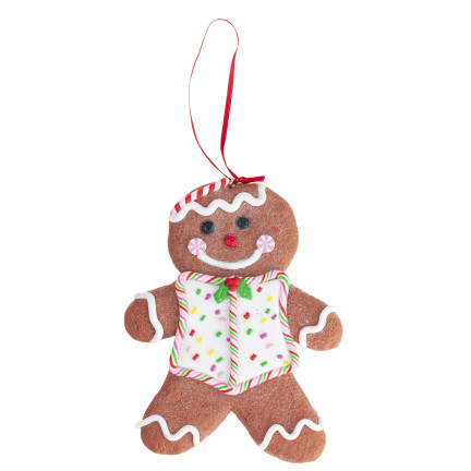 TG73609 ZAWIESZKI PIERNIKOWE LUDZIKI KOMPLET CIASTEK GINGERBREADMAN BOMBKA DEKORACJA PREZENT